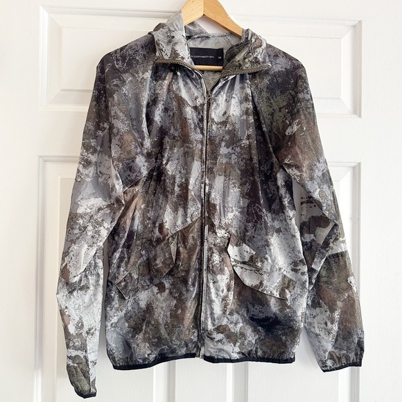 French Connection Camo Lightweight Windbreaker - Picture 1 of 8